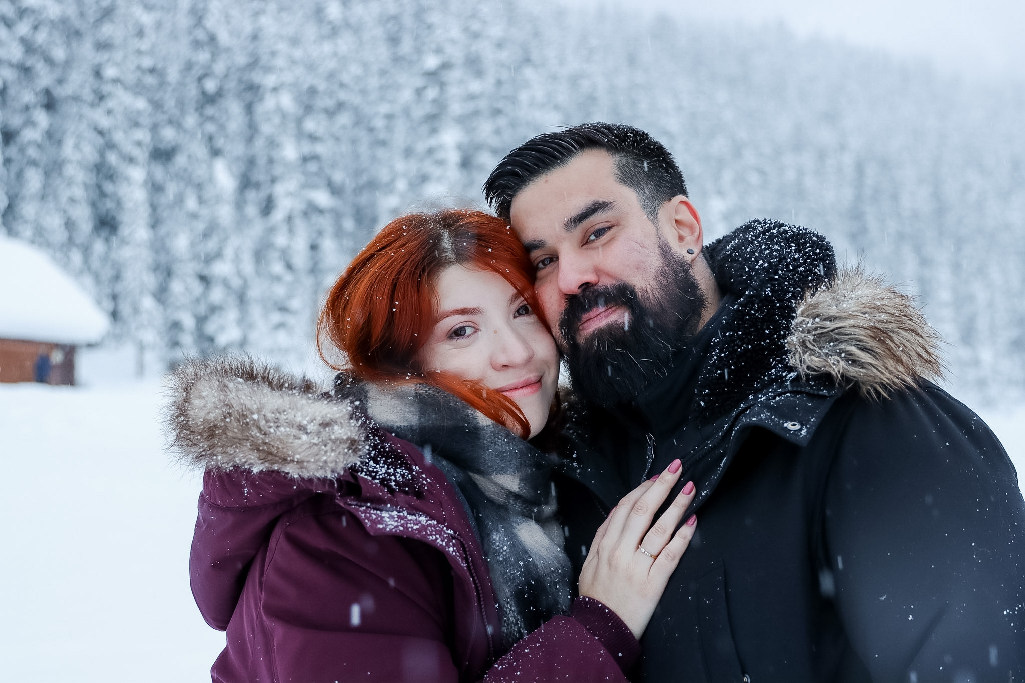 Engagement Proposal at Lake Louise
